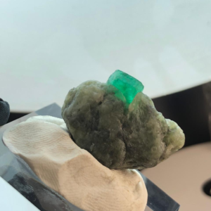 Gemmy Emerald Crystal on Matrix – Collector Specimen