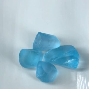 Presenting A Striking Lot Of Faceted Rough Swiss Blue Topaz