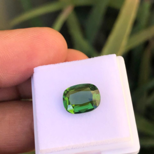 2.40 Carat Natural Afghan Green Tourmaline – Faceted Gemstone