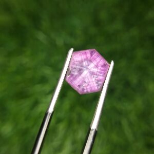 Six-Ray Star Ruby Trapiche Slice – 3.35 Carats