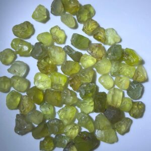 108-Carat Natural Chrysoberyl Facet Rough Parcel – Madagascar Origin