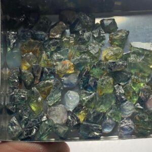 Facet Rough Sapphire Parcel – 113 Carats Total