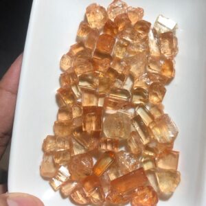 Natural Facet Rough Imperial Topaz from Katlang, Mardan