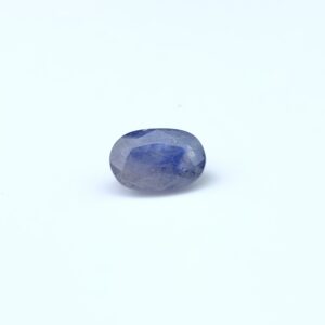 Natural Bi-Color Blue and White Sapphire from Afghanistan – 3.20 Carats